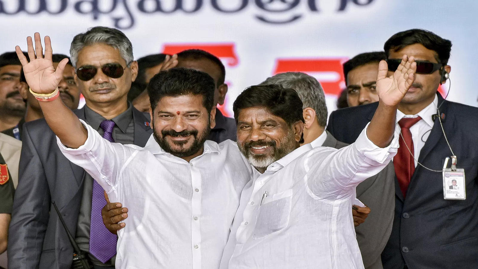 Bhatti Vikramarka And Revanth Reddy Wins Telangana Elections