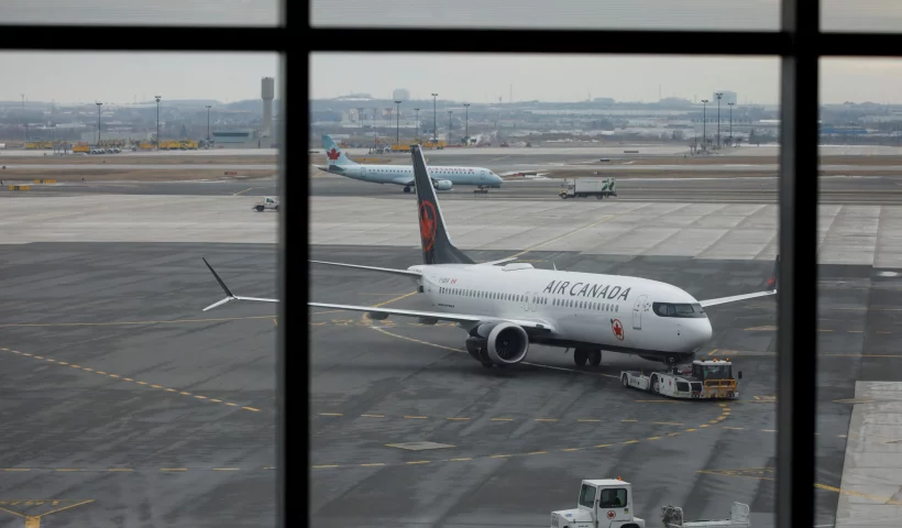 Air Canada Passenger Open Door Viral Video